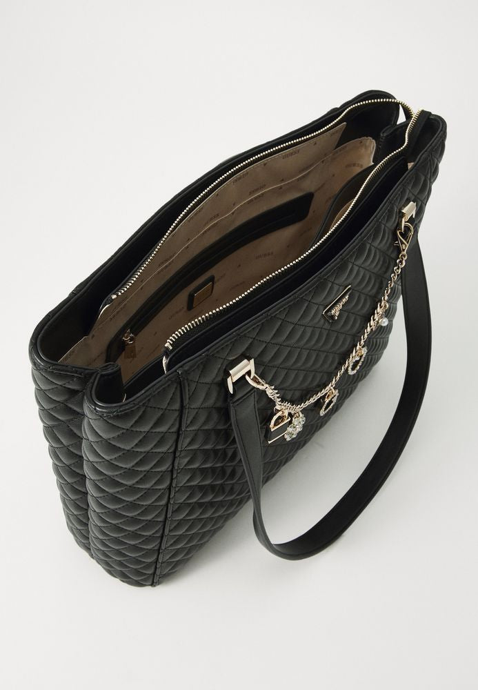 GUESS EVERLEE NOEL TOTE HANDBAG