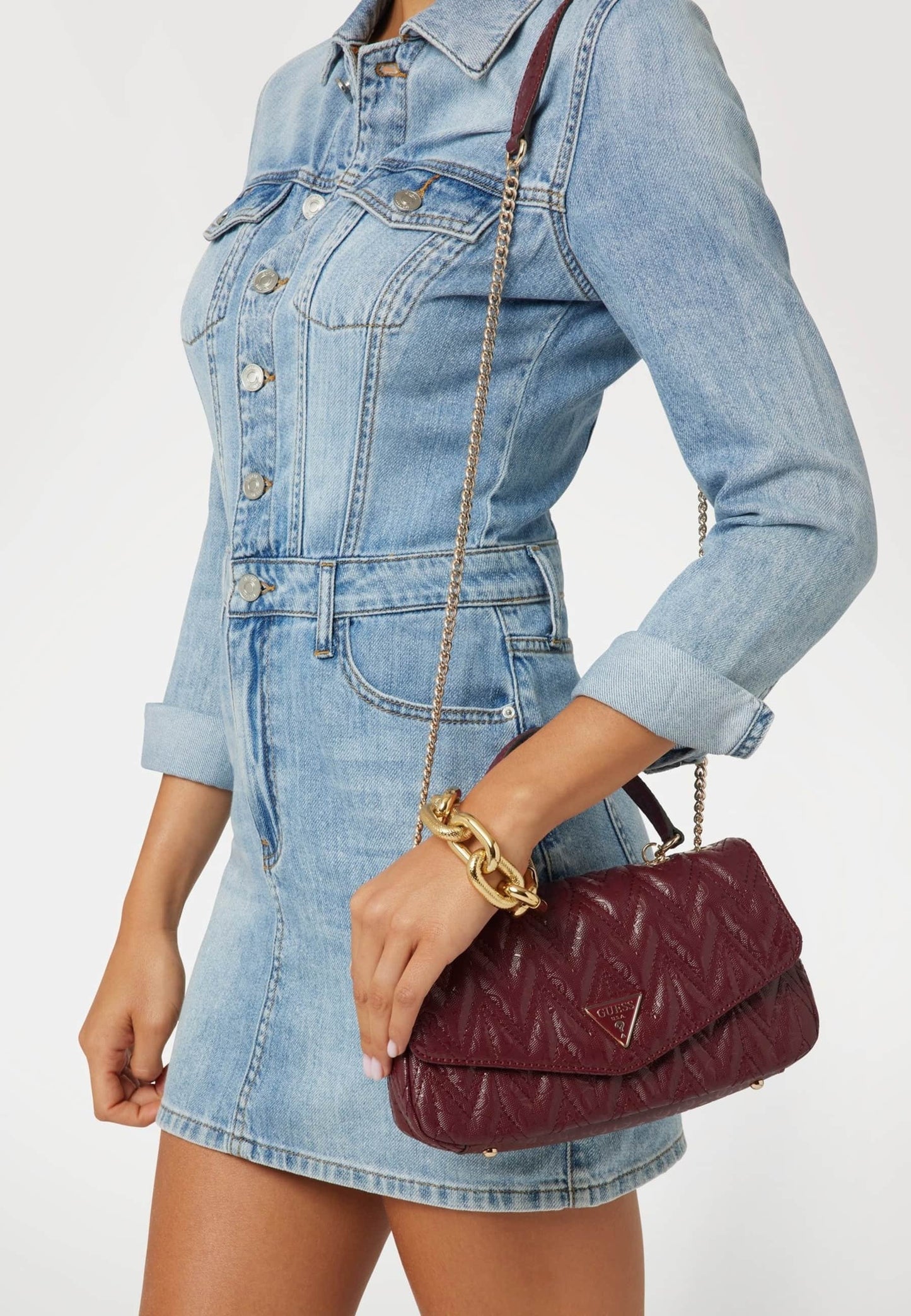 ADELARD ADELARD 4G-LOGO LACKOPTIK - Across body bag