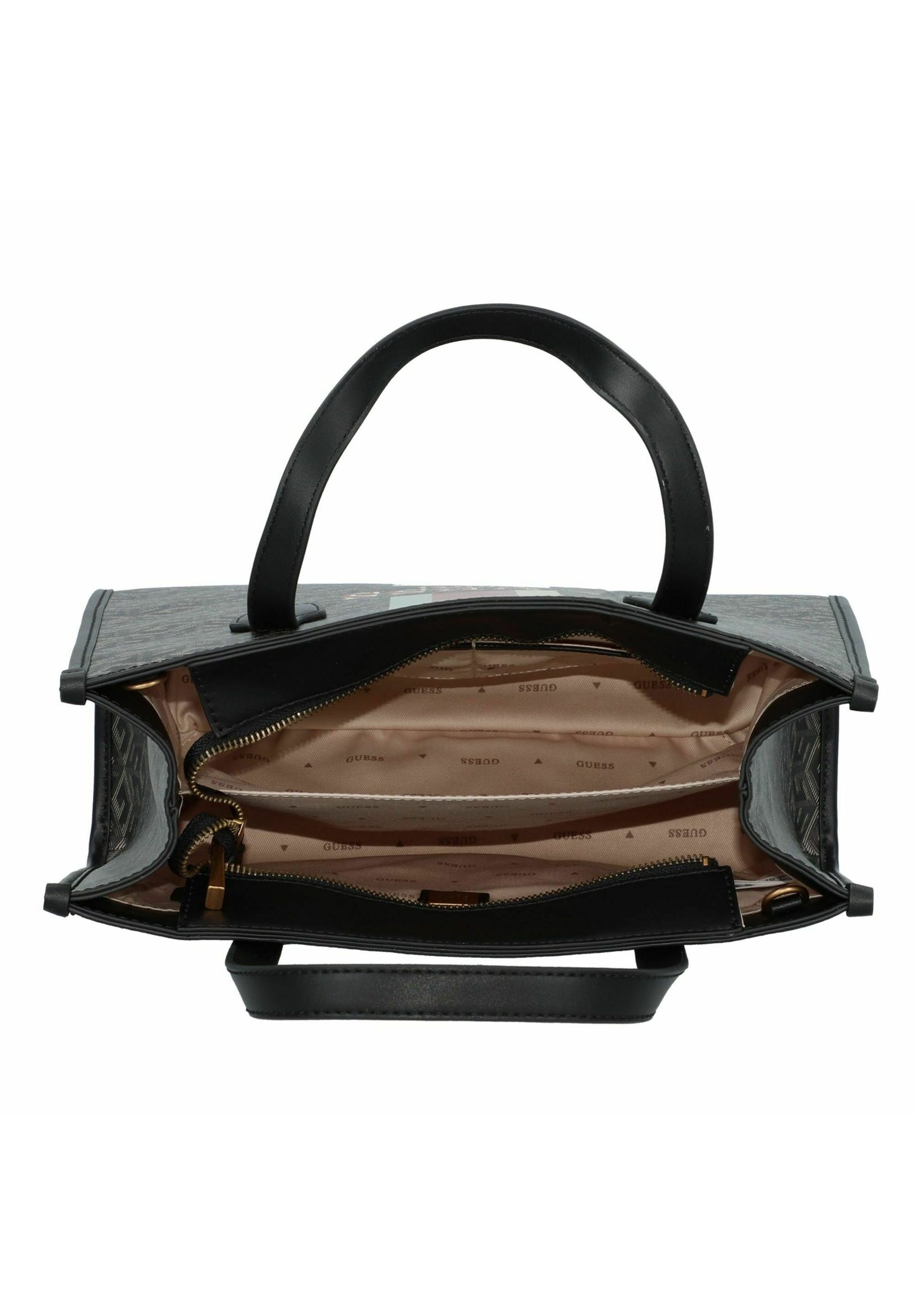 SILVANA - Handbag - charcoal logo