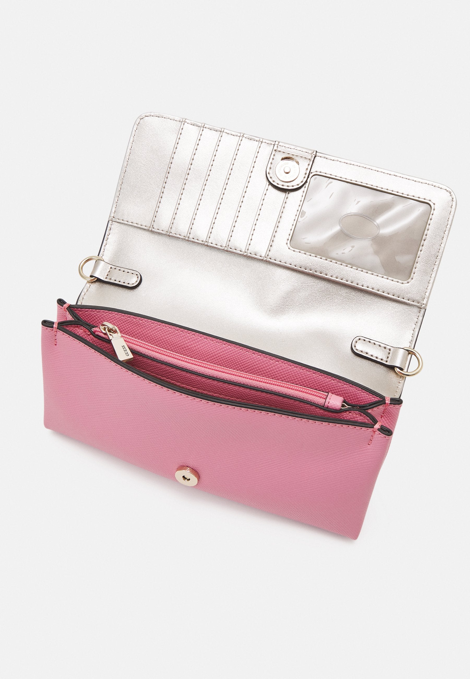 Noelle saffiano clutch bag
