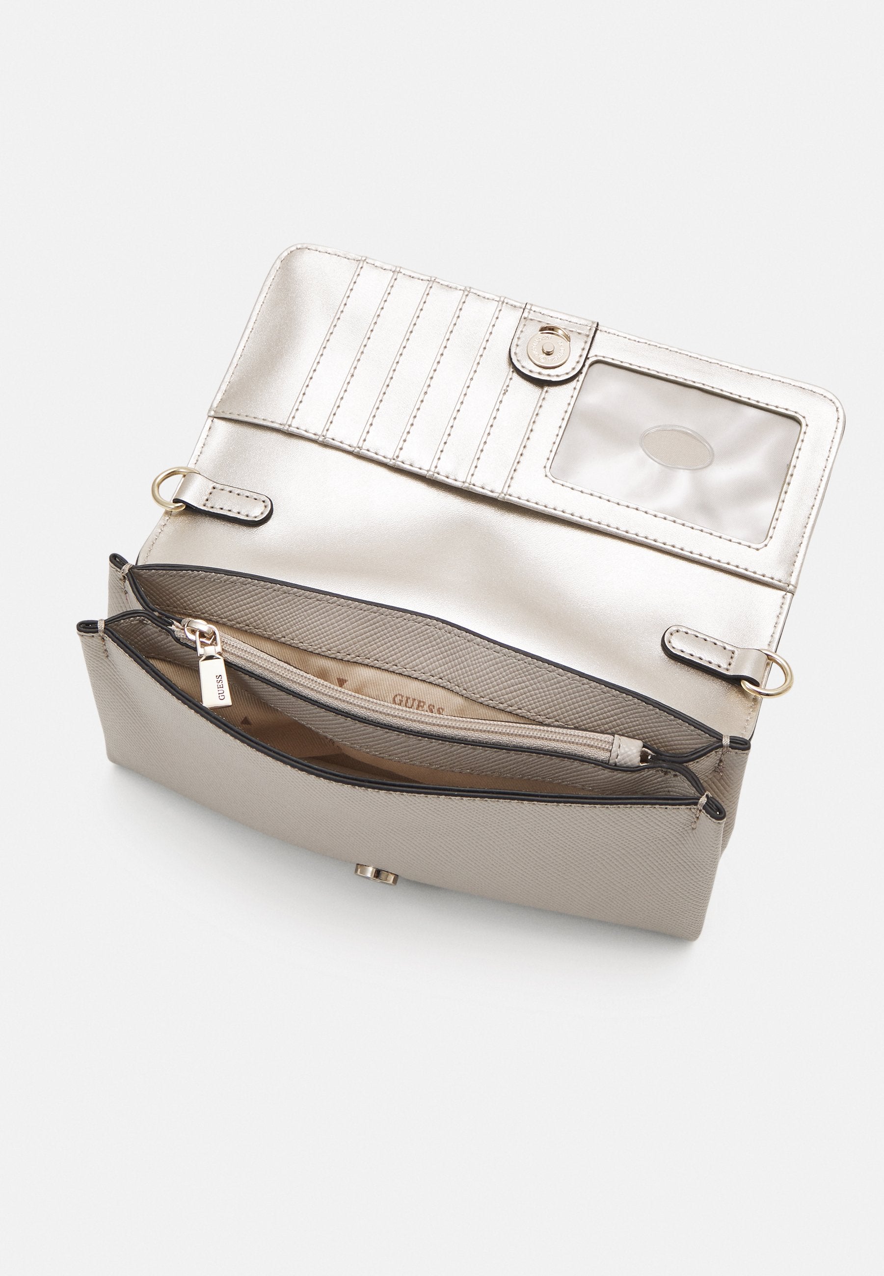 Noelle saffiano clutch bag