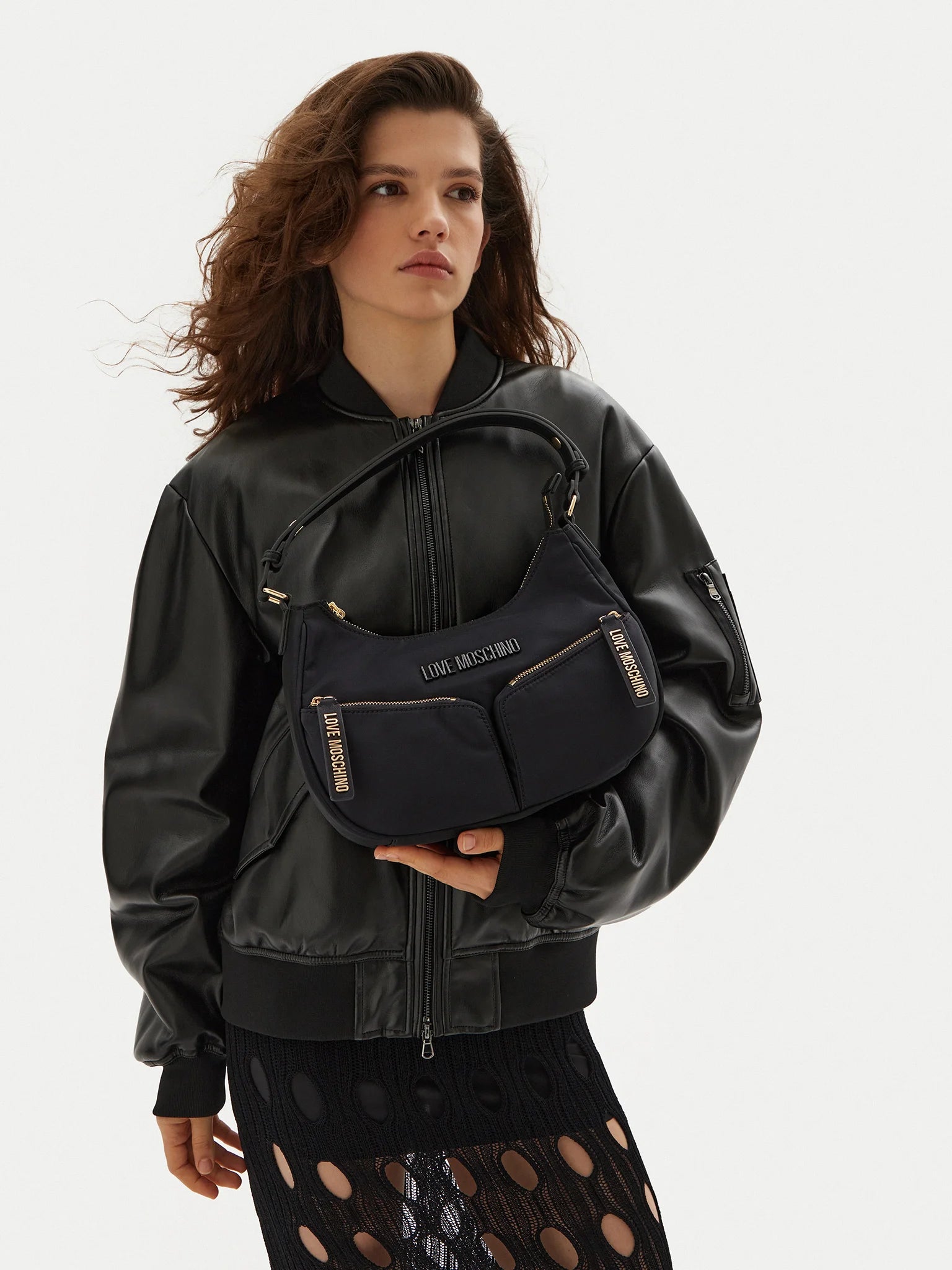 Love Moschino nylon bag