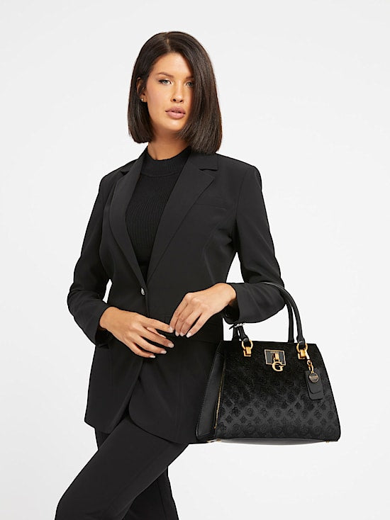 Stephi velvet handbag