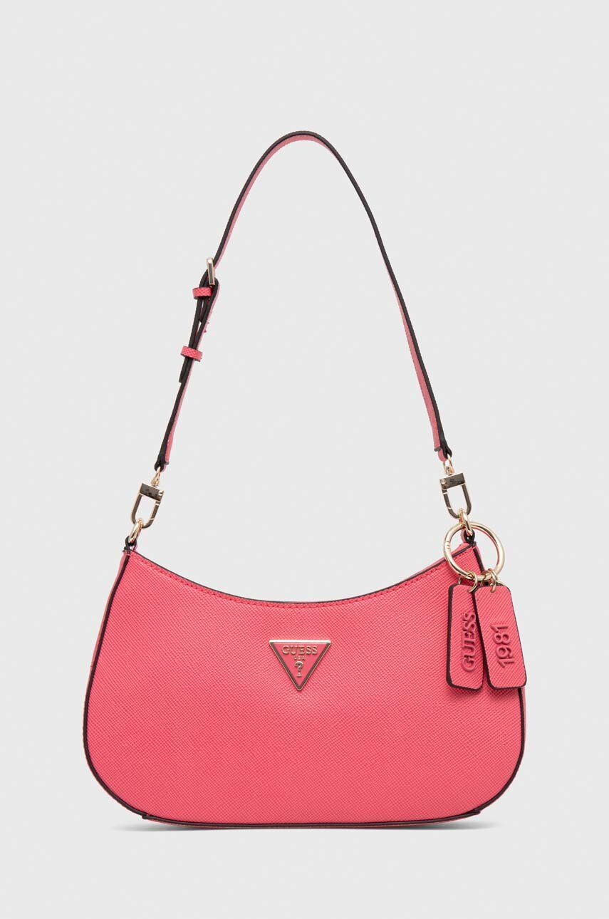 Noelle saffiano shoulder bag