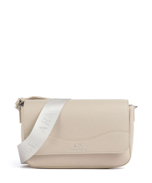 SHOULDER BAG WITH ALLOVER LOGO