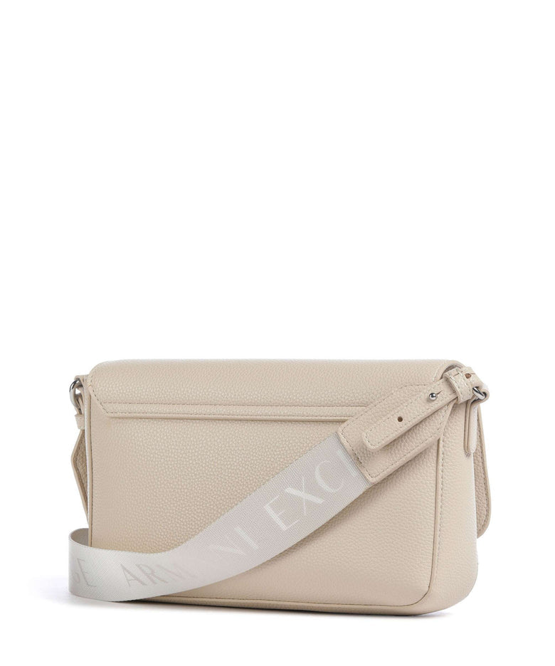 SHOULDER BAG WITH ALLOVER LOGO