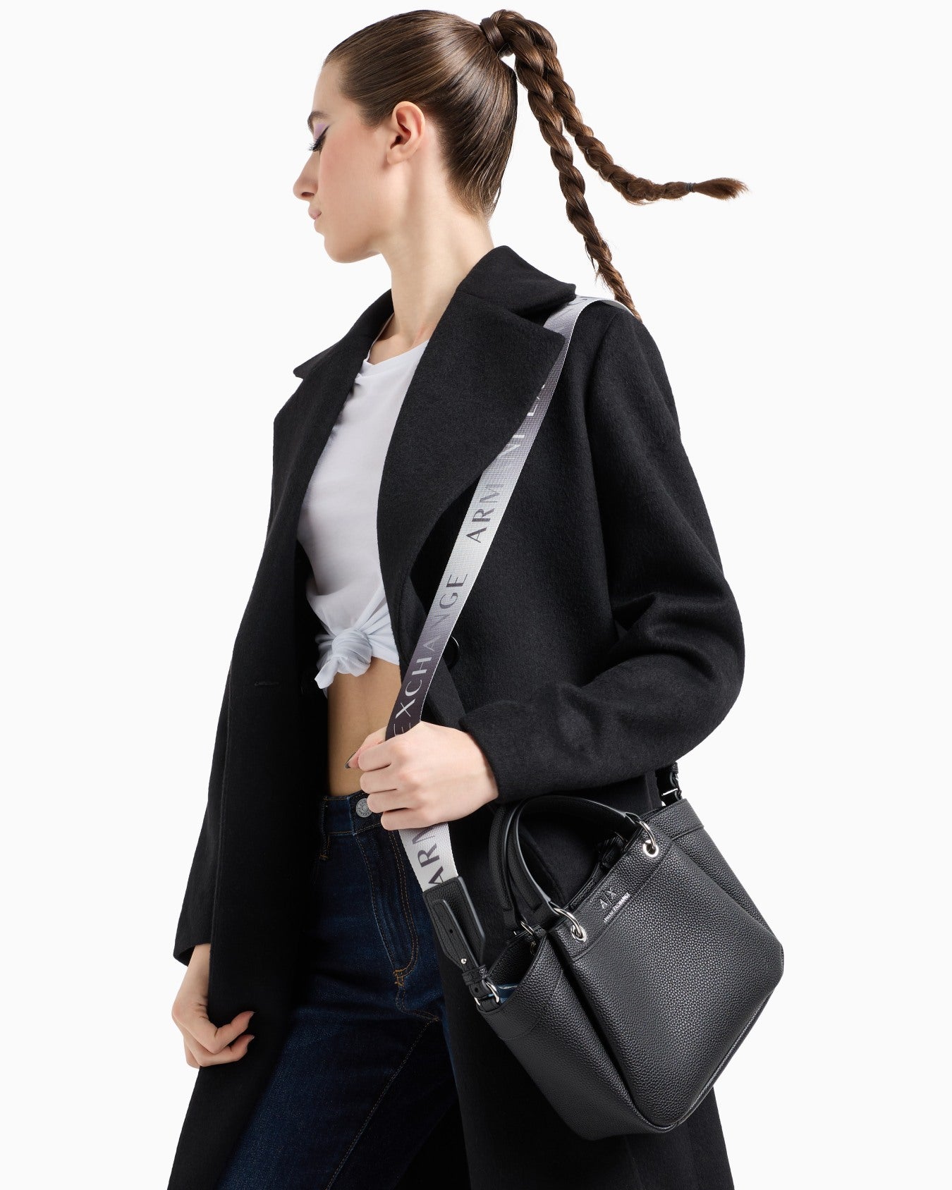 SMALL HANDBAG WITH DEGRADÈ SHOULDER STRAP