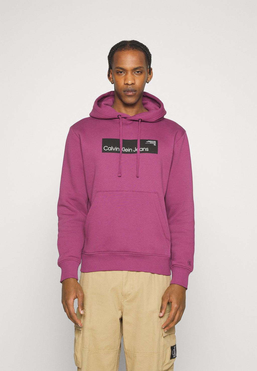 Cotton Badge Hoodie