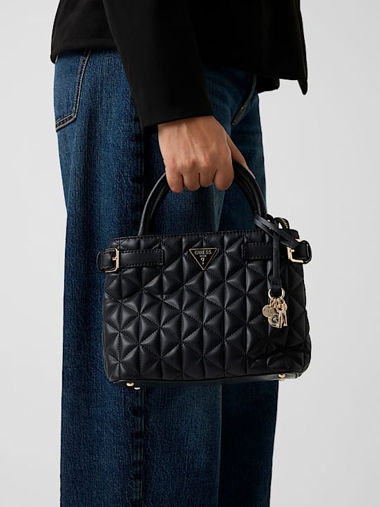 Paisleigh Quilted Mini Handbag