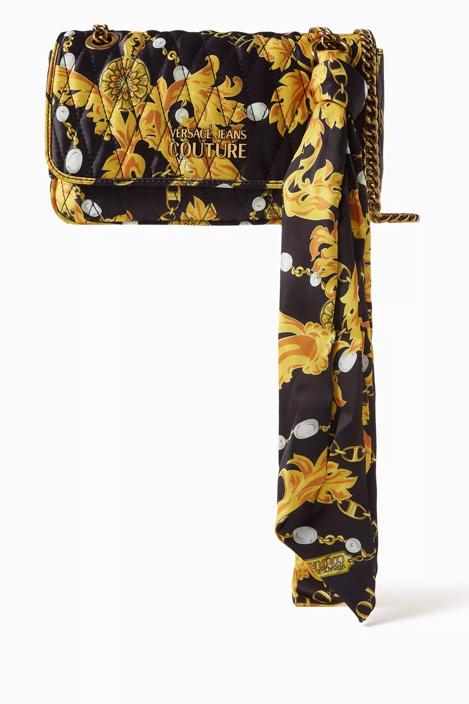 Thelma Medium Shoulder Bag in Quilted Satin