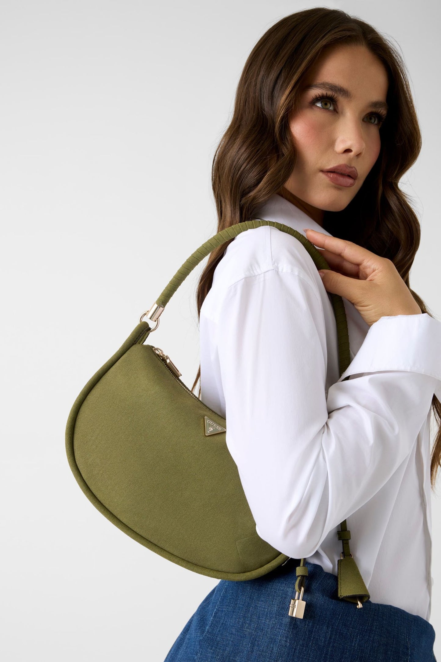 Danya Suede Shoulder Bag