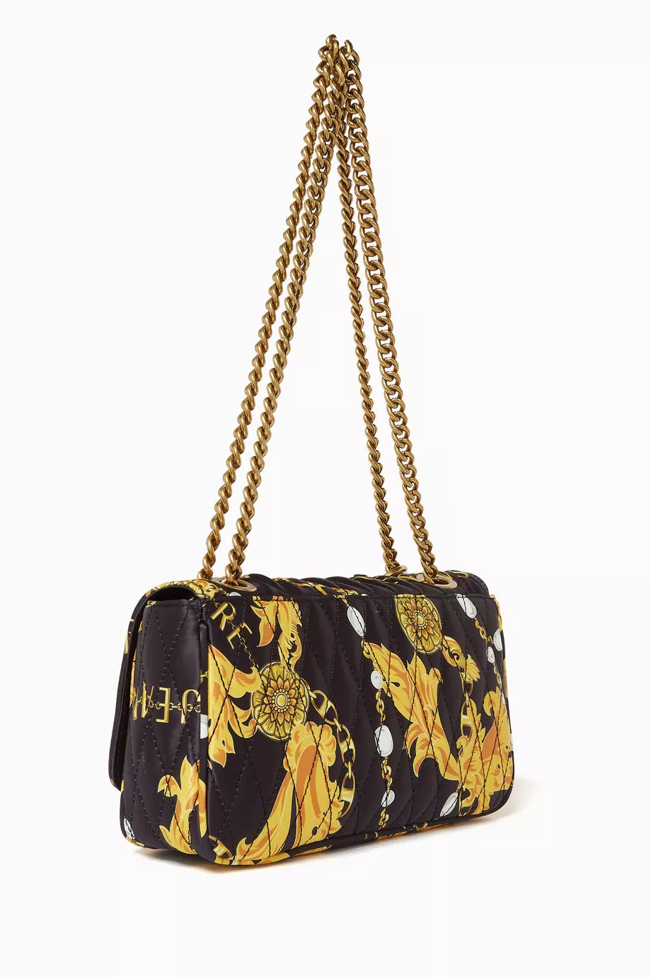 Thelma Medium Shoulder Bag in Quilted Satin
