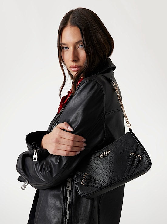 Bramina Saffiano Shoulder Bag