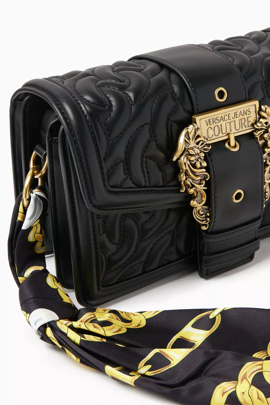 Medium Couture 01 Shoulder Bag in Faux Leather
