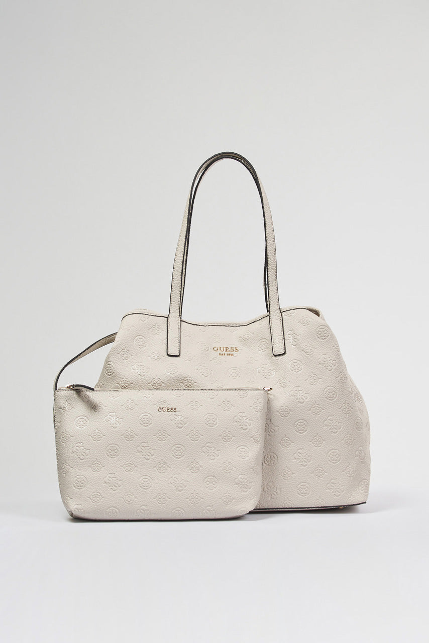 VIKKY II LARGE SET - Tote bag - stone logo