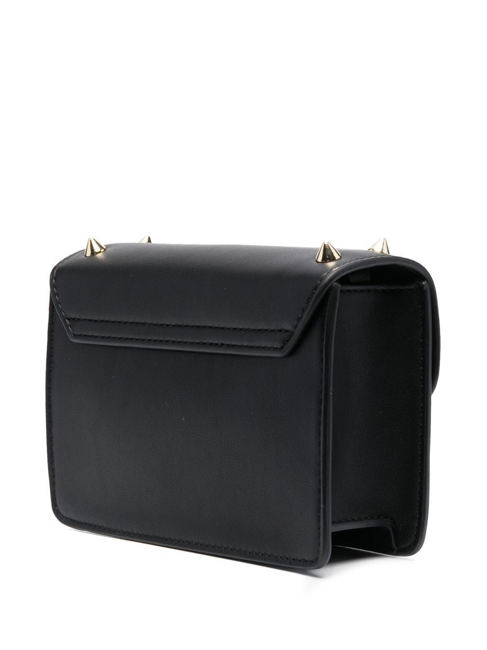 logo-plaque satchel bag