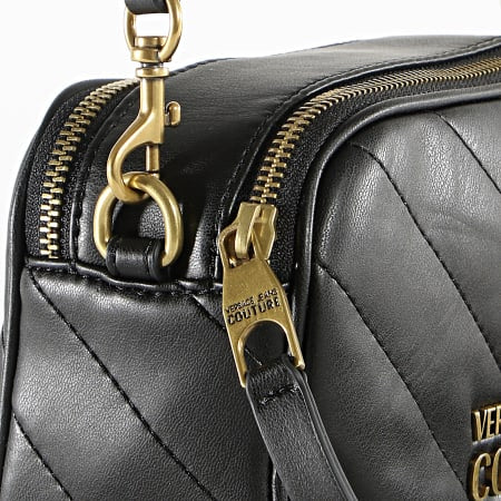 QUILTED SHOULDER BAG WITH LOGO