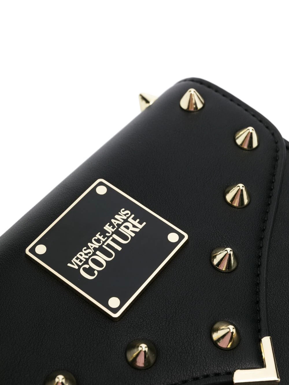 logo-plaque satchel bag