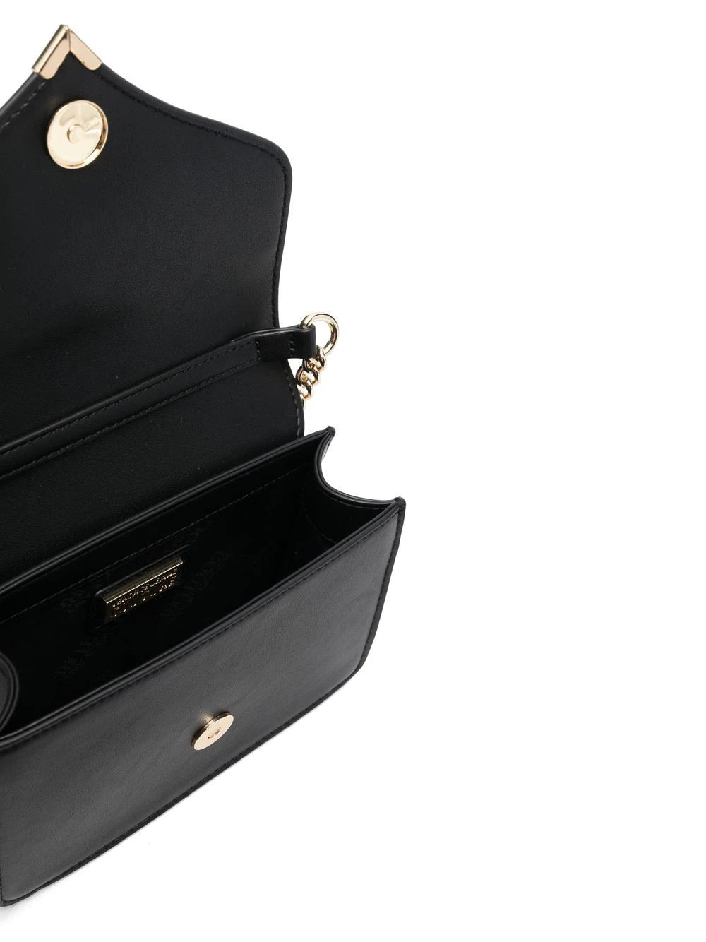 logo-plaque satchel bag