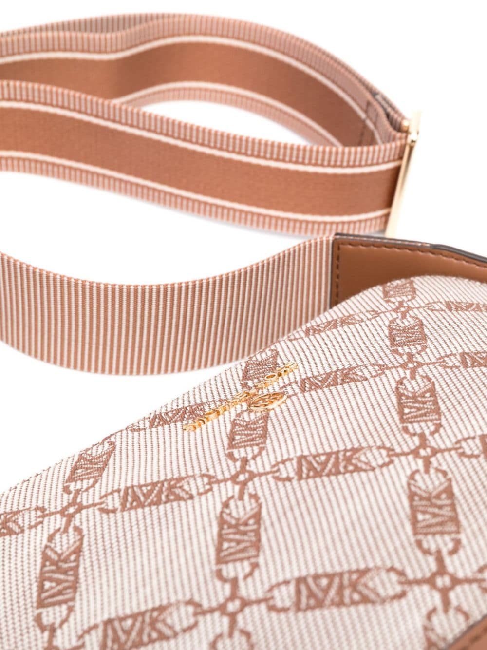 logo-embossed crossbody bag